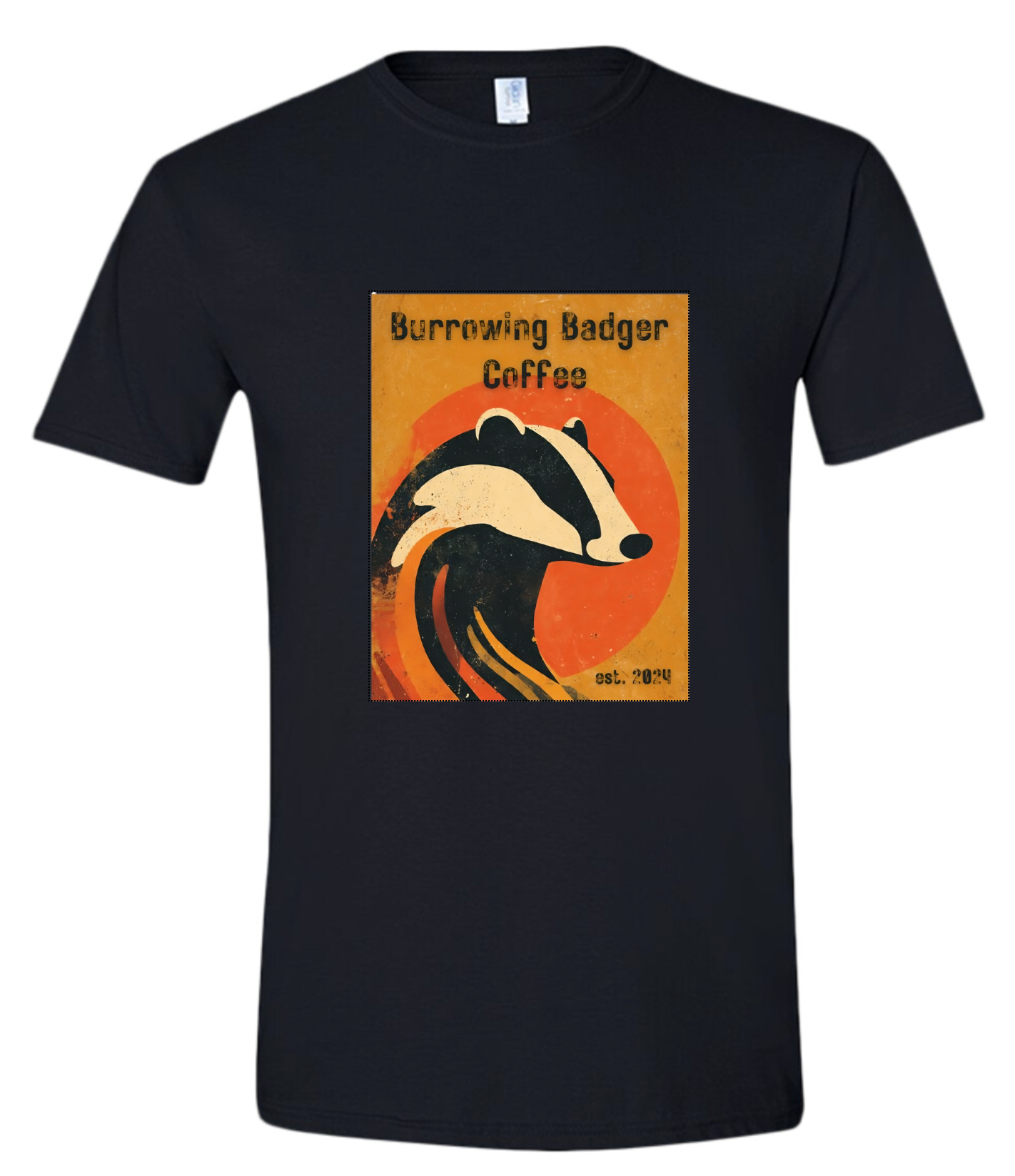 Vintage inspired Badger Sunrise T-shirt